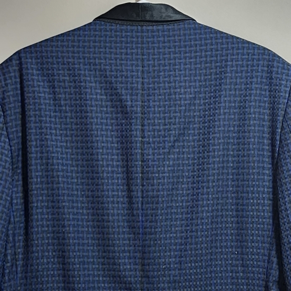 Bar lll jacquard slim fit shawl collar sport tailored blazer - Picture 7 of 10